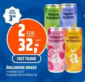 Coop Obs ÄNGLAMARK DRIKKE tilbud