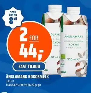 Coop Obs ÄNGLAMARK KOKOSMELK tilbud