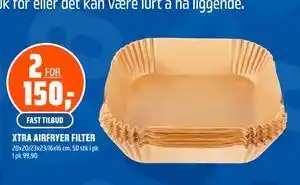 Coop Obs XTRA AIRFRYER FILTER tilbud