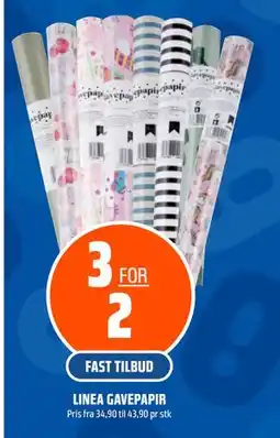 Coop Obs LINEA GAVEPAPIR tilbud