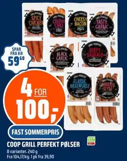 Coop Obs COOP GRILL PERFEKT PØLSER tilbud
