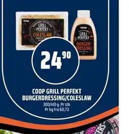 Coop Obs COOP GRILL PERFEKT BURGERDRESSING/COLESLAW tilbud