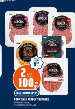 Coop Obs COOP GRILL PERFEKT BURGERE tilbud