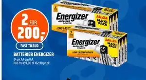 Coop Obs BATTERIER ENERGIZER tilbud