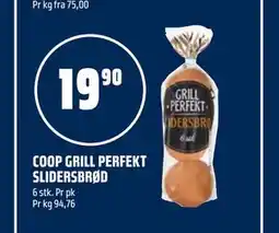 Coop Obs COOP GRILL PERFEKT SLIDERSBRØD tilbud