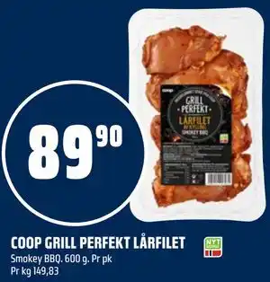 Coop Obs COOP GRILL PERFEKT LÅRFILET tilbud