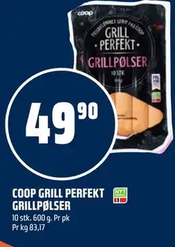 Coop Obs COOP GRILL PERFEKT GRILLPØLSER tilbud