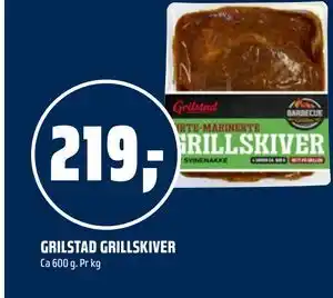 Coop Obs GRILSTAD GRILLSKIVER tilbud