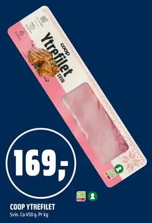 Coop Obs COOP YTREFILET tilbud