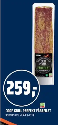 Coop Obs COOP GRILL PERFEKT FÅREFILET tilbud