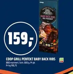 Coop Obs COOP GRILL PERFEKT BABY BACK RIBS tilbud
