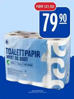 Rema 1000 TOALETTPAPIR 24PK tilbud