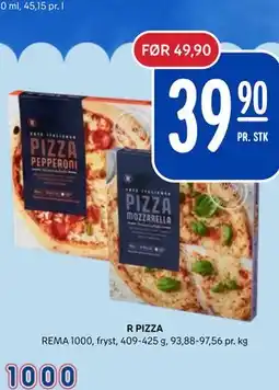 Rema 1000 R PIZZA tilbud