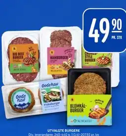 Rema 1000 UTVALGTE BURGERE tilbud