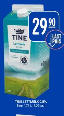 Rema 1000 TINE LETTMELK 0.5% tilbud