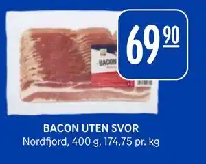 Rema 1000 BACON UTEN SVOR tilbud
