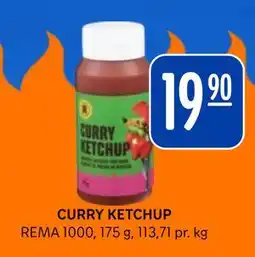 Rema 1000 CURRY KETCHUP tilbud