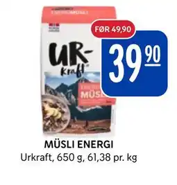 Rema 1000 MÜSLI ENERGI tilbud