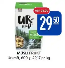 Rema 1000 MÜSLI FRUKT tilbud
