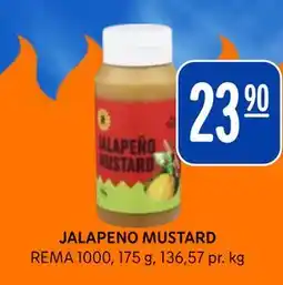 Rema 1000 JALAPENO MUSTARD tilbud