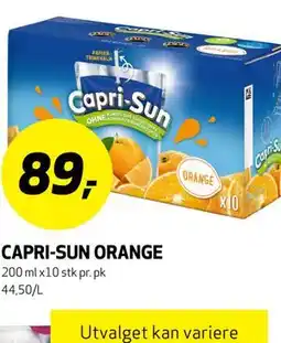 Bunnpris CAPRI-SUN ORANGE tilbud