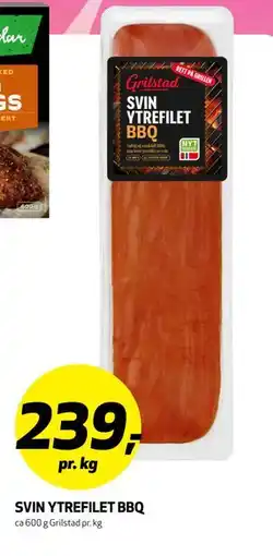 Bunnpris SVIN YTREFILET BBQ tilbud