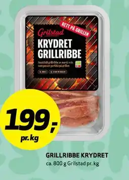 Bunnpris GRILLRIBBE KRYDRET tilbud