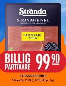 Rema 1000 STRANDASKINKE tilbud