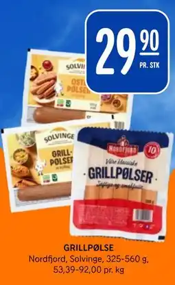 Rema 1000 GRILLPØLSE tilbud