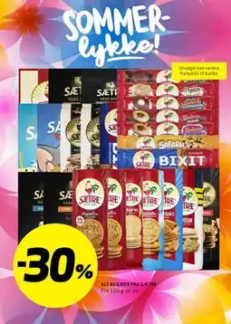 Bunnpris ALT AV KJEKS FRA SÆTRE tilbud