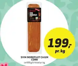 Bunnpris SVIN INDREFILET CAJUN CORN tilbud