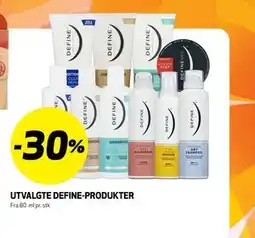 Bunnpris UTVALGTE DEFINE-PRODUKTER tilbud