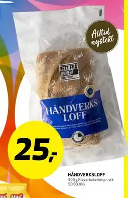 Bunnpris HÅNDVERKSLOFF tilbud