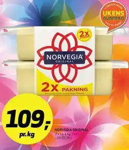 Bunnpris NORVEGIA ORIGINAL tilbud
