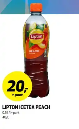Bunnpris LIPTON ICETEA PEACH tilbud