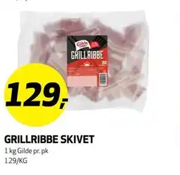 Bunnpris GRILLRIBBE SKIVET tilbud
