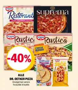Coop Extra Alle Dr. Oetker pizza tilbud