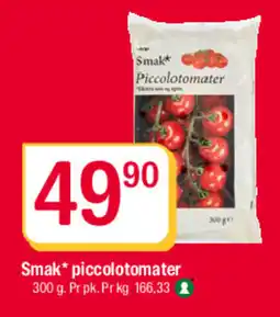 Coop Extra Smak* piccolotomater tilbud