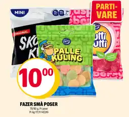 Coop Extra Fazer små poser tilbud