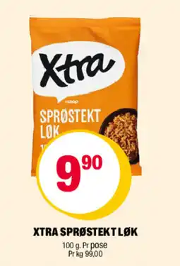 Coop Extra Xtra sprøstekt løk tilbud