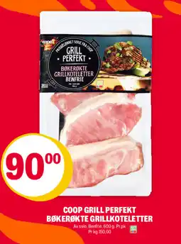 Coop Extra Coop grill perfekt bøkerøkte grillkoteletter tilbud