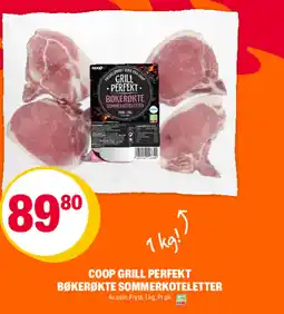 Coop Extra Coop grill perfekt bøkerøkte sommerkoteletter tilbud