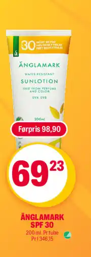 Coop Extra Änglamark SPF 30 tilbud