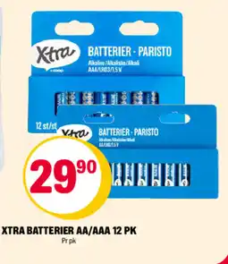 Coop Extra Xtra batterier AA/AAA 12 pk tilbud