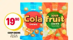 Coop Extra Coop chews tilbud