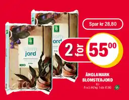Coop Extra Änglamark blomsterjord tilbud