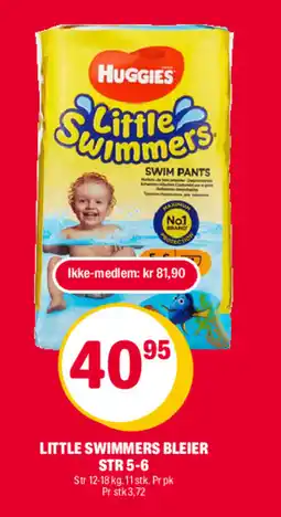 Coop Extra Little swimmers bleier str 5-6 tilbud