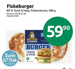 Joker Fiskeburger tilbud