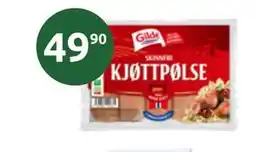 Joker Gilde Skinnfri Kjøttpølse tilbud