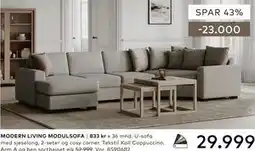 Skeidar MODERN LIVING MODULSOFA tilbud